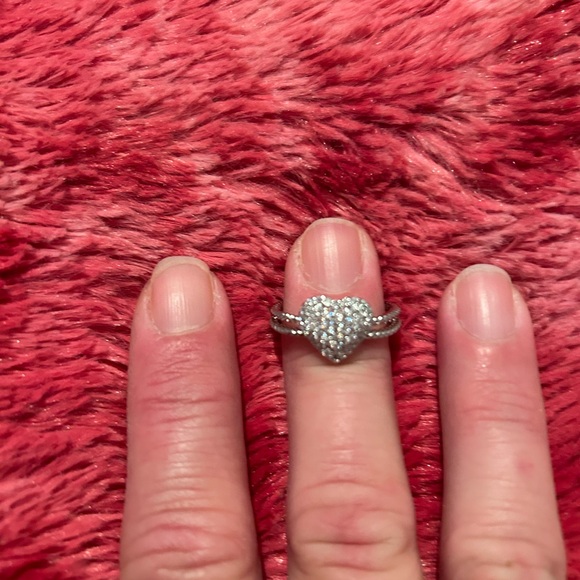 Brand new bling silver stainless steel ring size 9 - Picture 1 of 6
